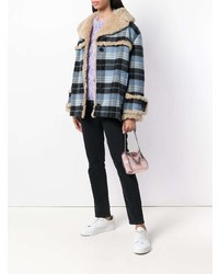 Розовая кожаная большая сумка от Stella McCartney