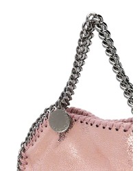 Розовая кожаная большая сумка от Stella McCartney