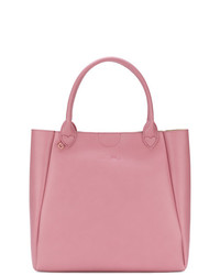 Розовая кожаная большая сумка от Twin-Set