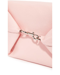 Розовая кожаная большая сумка от Marc Jacobs