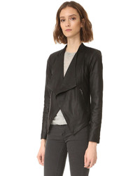 Женская розовая кожаная куртка от BB Dakota