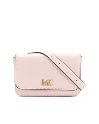 Розовая кожаная поясная сумка от MICHAEL Michael Kors