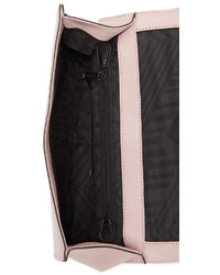 Розовая кожаная стеганая сумка через плечо от Rebecca Minkoff