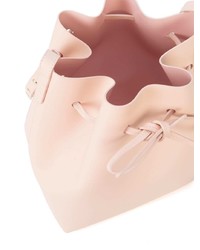 Розовая кожаная сумка-мешок от Mansur Gavriel