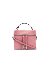 Розовая кожаная сумка-мешок от Miu Miu