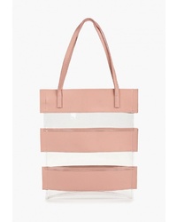Розовая кожаная сумка-мешок от Ors Oro