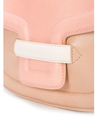 Розовая кожаная сумка-саквояж от Pierre Hardy