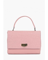 Розовая кожаная сумка-саквояж от Fabio Bruno