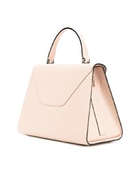 Розовая кожаная сумка-саквояж от Valextra