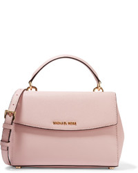 Розовая кожаная сумка-саквояж от MICHAEL Michael Kors