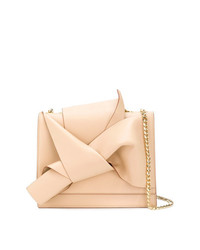 Розовая кожаная сумка-саквояж от N°21