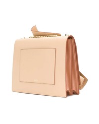 Розовая кожаная сумка-саквояж от N°21