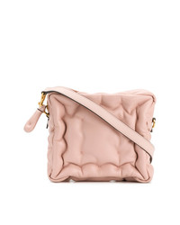 Розовая кожаная сумка через плечо от Anya Hindmarch