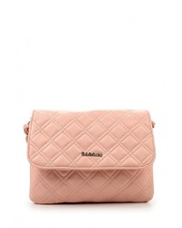 Розовая кожаная сумка через плечо от Baggini