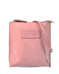 Розовая кожаная сумка через плечо от BB1