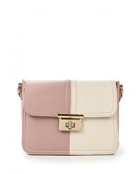 Розовая кожаная сумка через плечо от Calipso