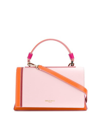 Розовая кожаная сумка через плечо от Emilio Pucci