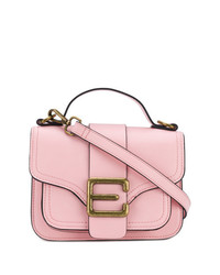 Розовая кожаная сумка через плечо от Essentiel Antwerp