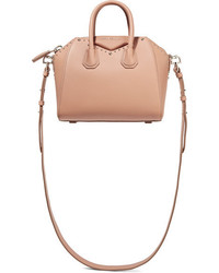 Розовая кожаная сумка через плечо от Givenchy