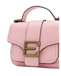 Розовая кожаная сумка через плечо от Essentiel Antwerp