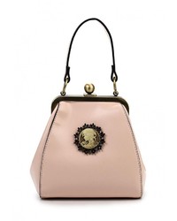 Розовая кожаная сумка через плечо от Ors Oro