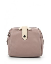 Розовая кожаная сумка через плечо от Palio