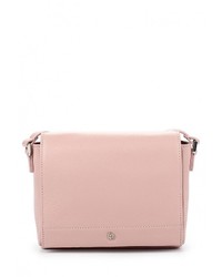 Розовая кожаная сумка через плечо от Pimobetti