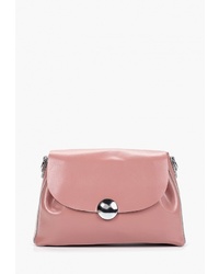 Розовая кожаная сумка через плечо от Roberto Jolini