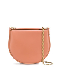 Розовая кожаная сумка через плечо от Stiebich & Rieth