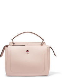 Женская розовая кожаная сумка от Fendi