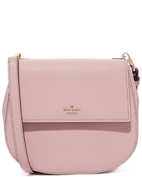 Женская розовая кожаная сумка от Kate Spade