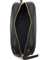 Женская розовая кожаная сумка от Karen Walker