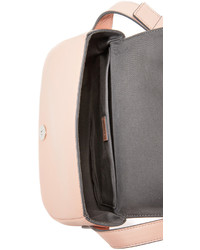 Женская розовая кожаная сумка от Vince