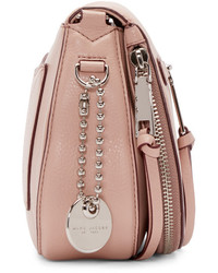 Женская розовая кожаная сумка от Marc Jacobs