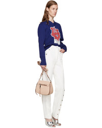 Женская розовая кожаная сумка от Marc Jacobs