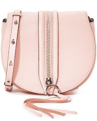 Женская розовая кожаная сумка от Rebecca Minkoff