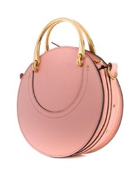 Розовая кожаная сумочка от Chloé