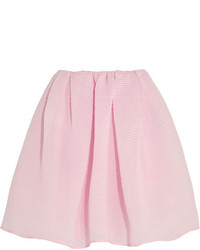 Розовая короткая юбка-солнце от Carven