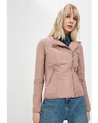 Женская розовая куртка-пуховик от Alcott