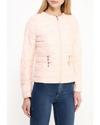 Женская розовая куртка-пуховик от B.Style