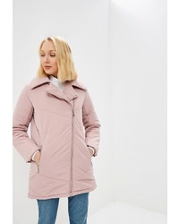 Женская розовая куртка-пуховик от Baon