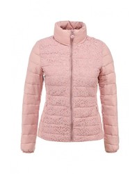 Женская розовая куртка-пуховик от Honey Winter