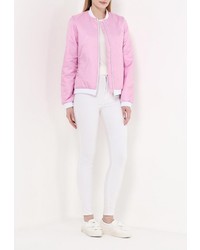 Женская розовая куртка-пуховик от Imocean