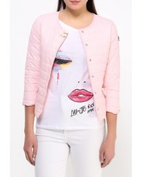 Женская розовая куртка-пуховик от Liu Jo Jeans