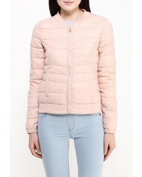 Женская розовая куртка-пуховик от Only