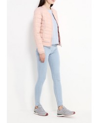 Женская розовая куртка-пуховик от Only