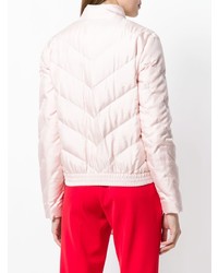 Женская розовая куртка-пуховик от Moncler