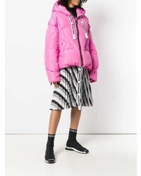 Женская розовая куртка-пуховик от Khrisjoy