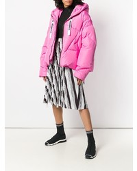 Женская розовая куртка-пуховик от Khrisjoy
