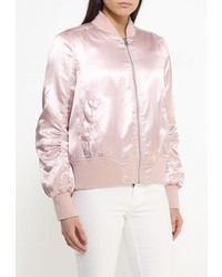 Женская розовая куртка-пуховик от QED London